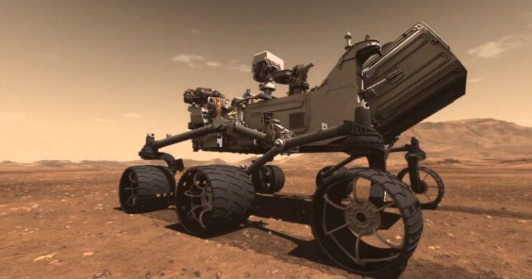 Humanoide sabotador em Marte!