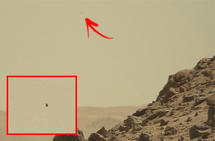 naves-em-marte-4 Conspiração: Os estranhos objetos voadores não identificados de Marte