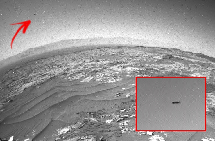 naves-em-marte-7 Conspiração: Os estranhos objetos voadores não identificados de Marte