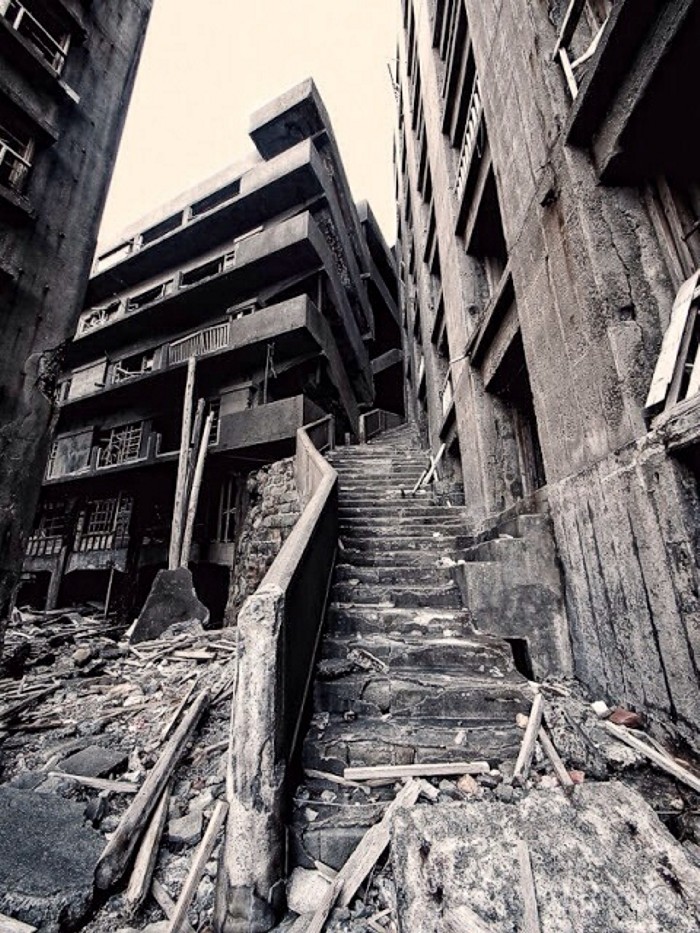 Hashima2 Lugares Abandonados: Hashima, a ilha fantasma do Japão