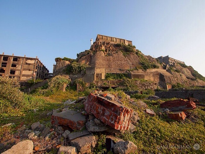 Hashima3 Lugares Abandonados: Hashima, a ilha fantasma do Japão