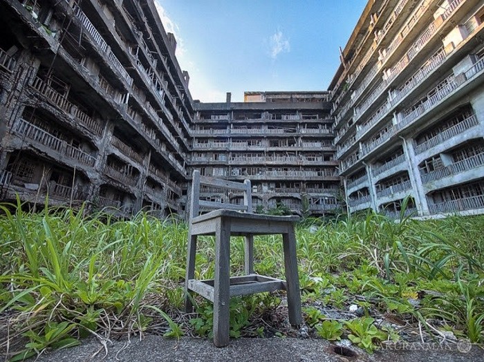 Hashima4 Lugares Abandonados: Hashima, a ilha fantasma do Japão