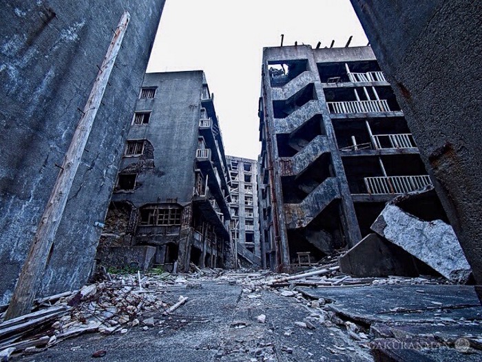 Hashima7 Lugares Abandonados: Hashima, a ilha fantasma do Japão