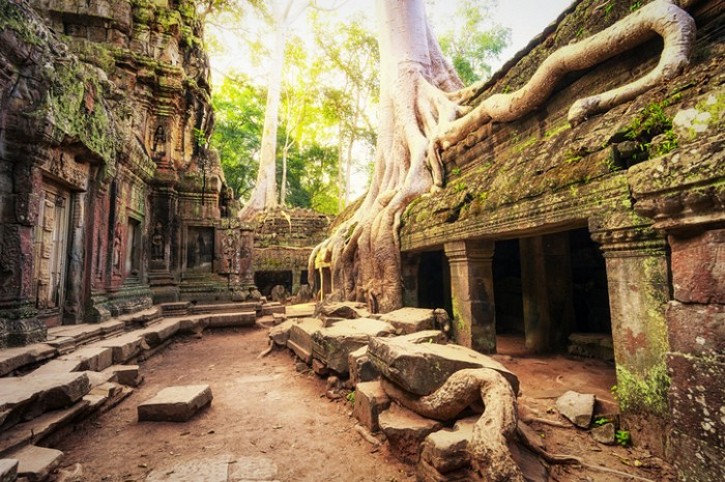 templo1 Lugares Abandonados: Descubra os mistérios do Templo TA PROHM, no Camboja